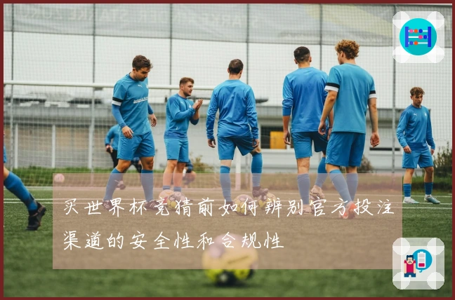 买世界杯竞猜前如何辨别官方投注渠道的安全性和合规性